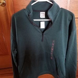 BRAND NEW Victoria Secret PINK 1/4 zip sweater